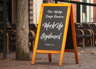 Free-A-Stand-Wooden-Chalkboard-Mockup-PSD