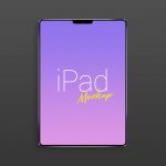Free Apple iPad Pro (2018) Mockup PSD