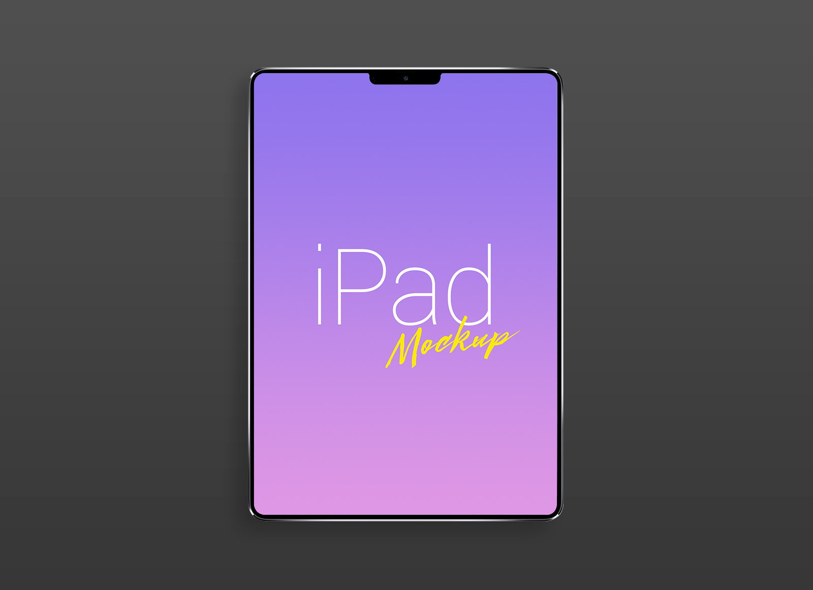 Download Free Apple Ipad Pro 2018 Mockup Psd Good Mockups