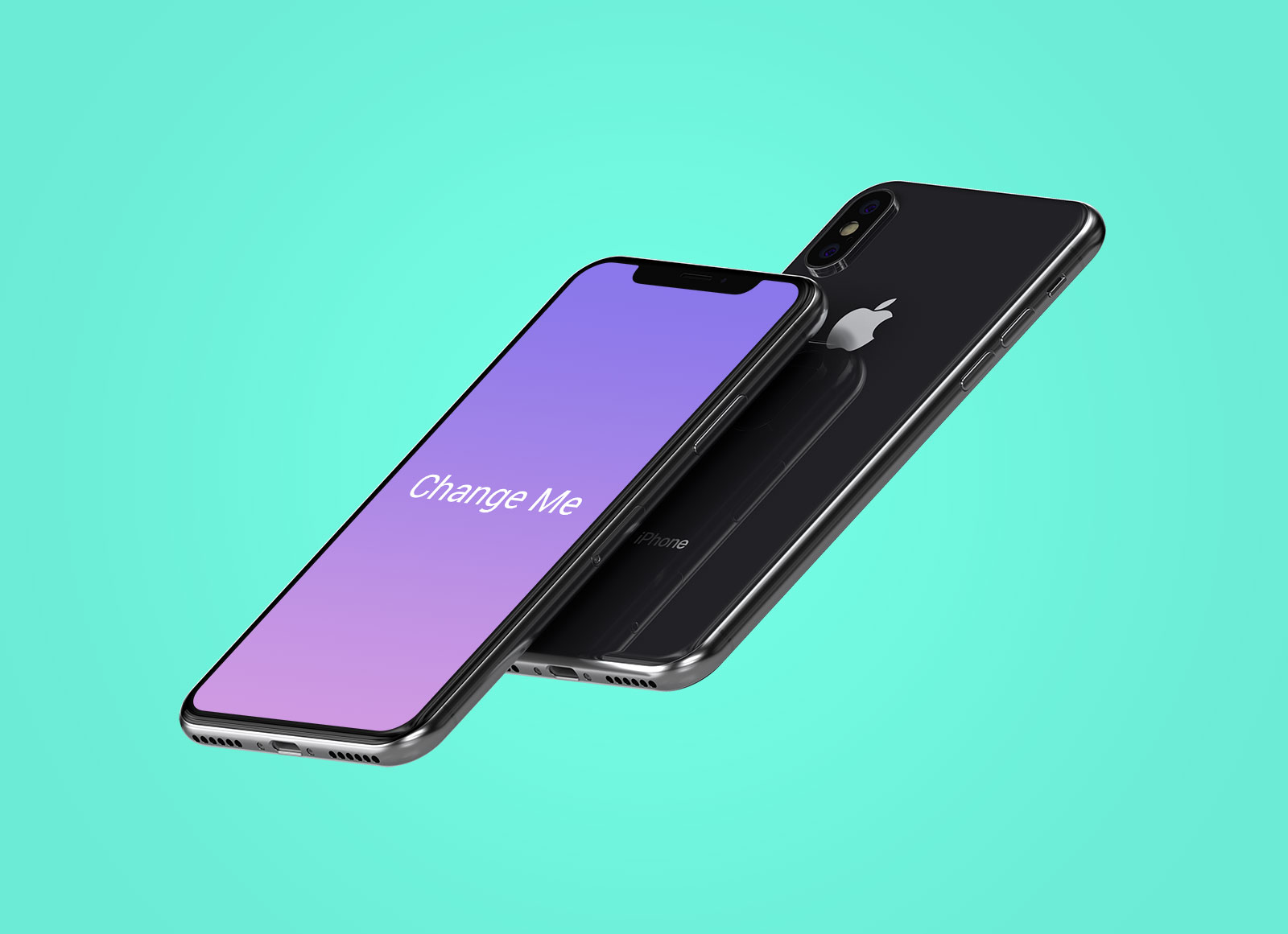 Free-Front-&-Back-Floating-iPhone-X-Mockup-PSD-File (2)