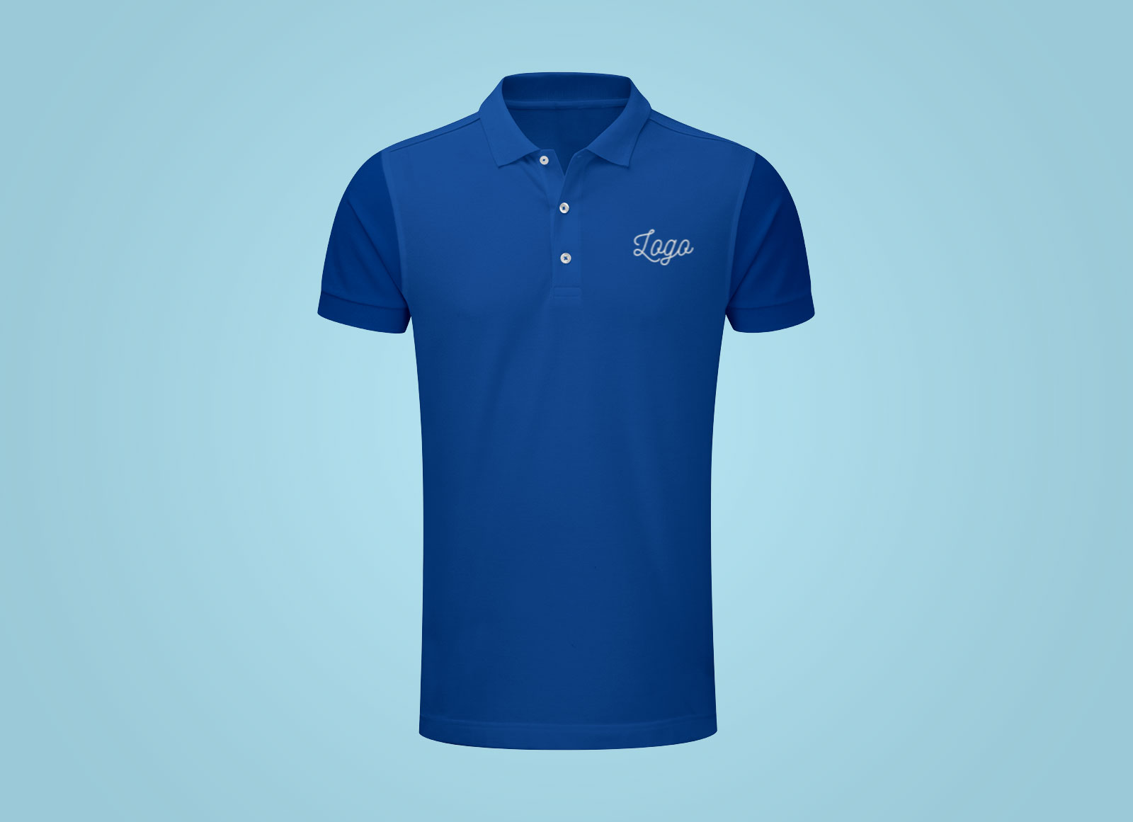 Download Free Fully Customizable Half Sleeves Polo T Shirt Mockup Psd Good Mockups PSD Mockup Templates