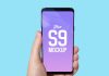 Free-Hand-Holding-Samsung-Galaxy-S9-Mockup-PSD
