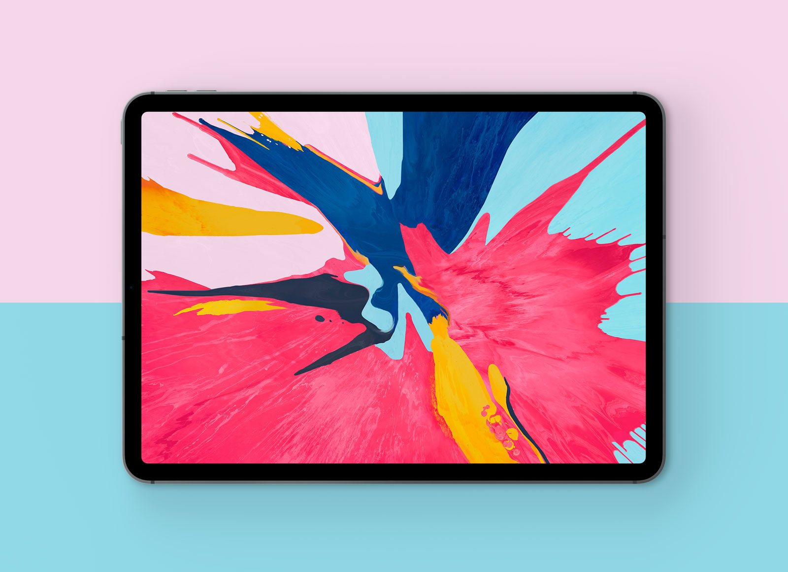 Free-New-Apple-iPad-Pro-2018-Front-&-Back-Mockup-PSD-Landscape