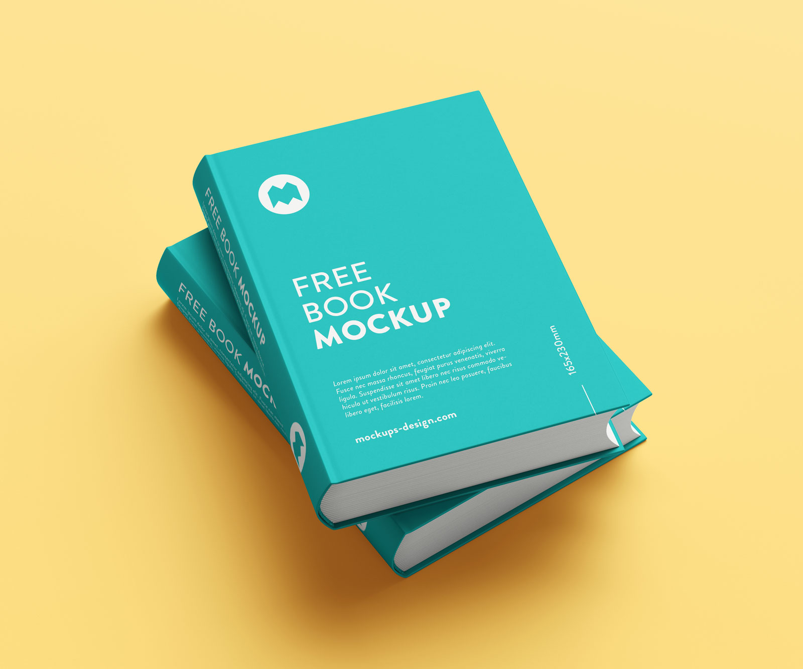 Free Premium Thick Hardcover Book Mockup PSD Set - Good Mockups