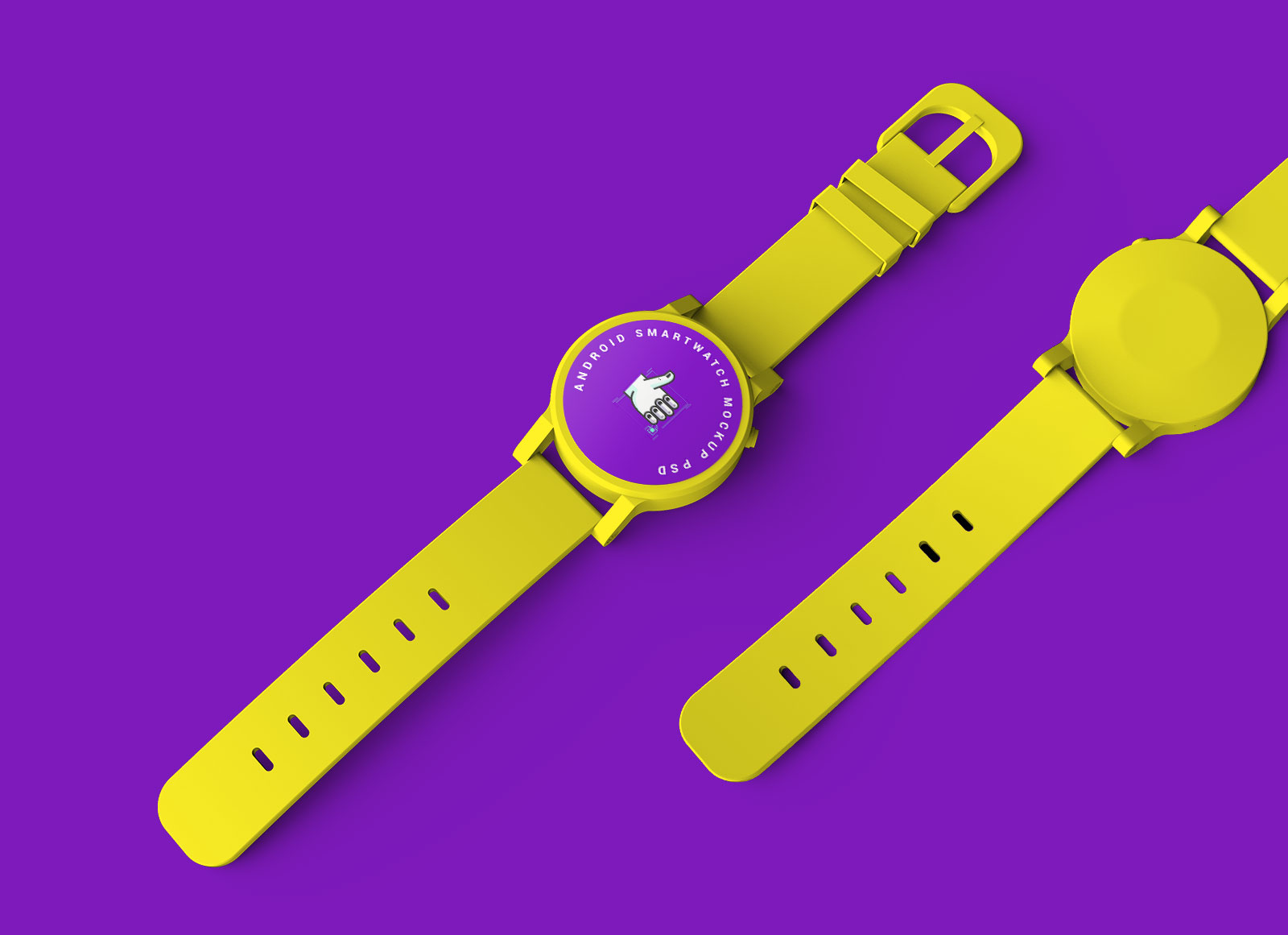 A Hand Wearing an Apple Watch Mockup (FREE) - Resource Boy