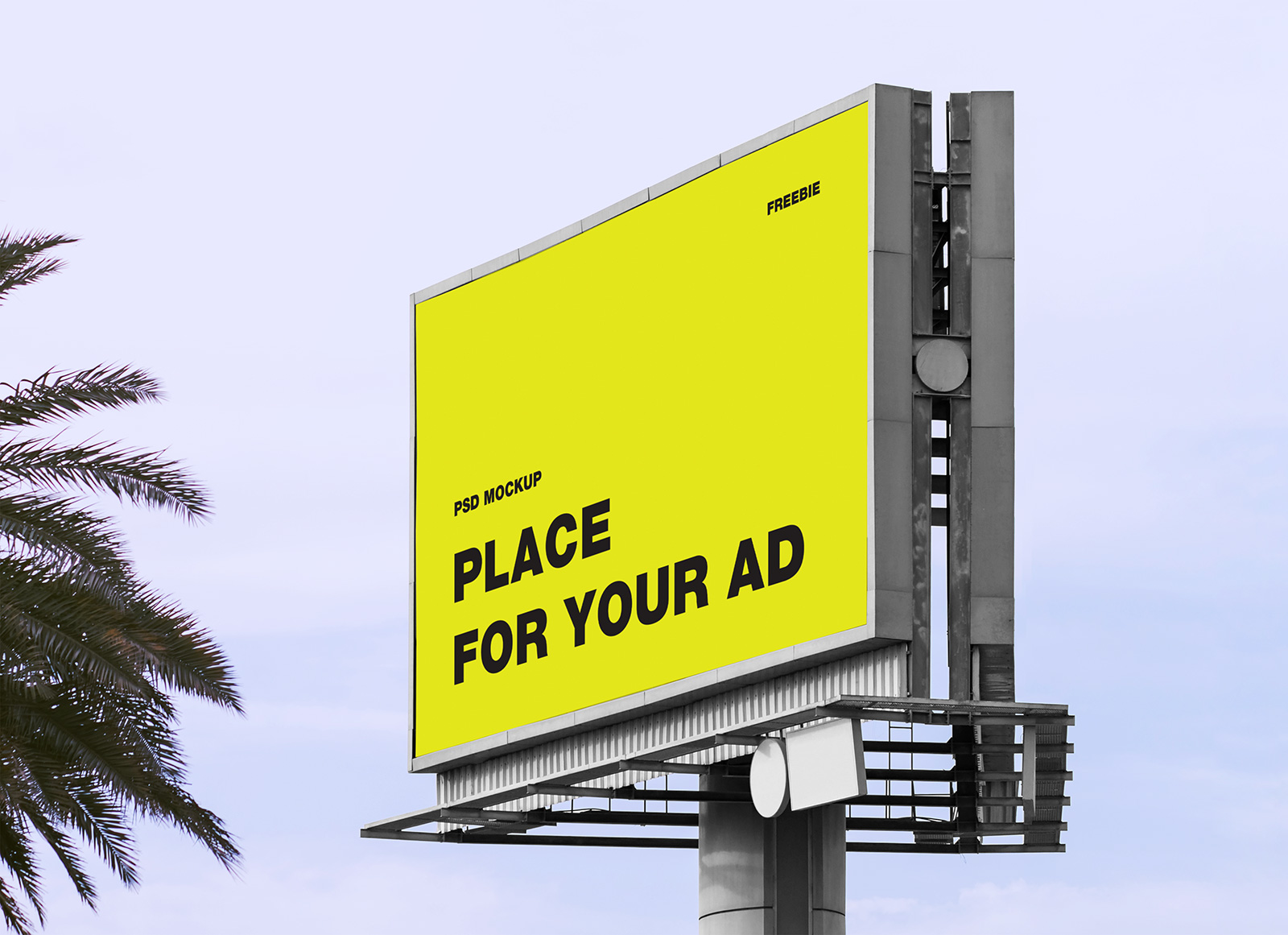 Free Billboard mockup PSD