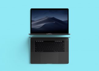 Free-Top-View-MacBook-Pro-Mockup-PSD