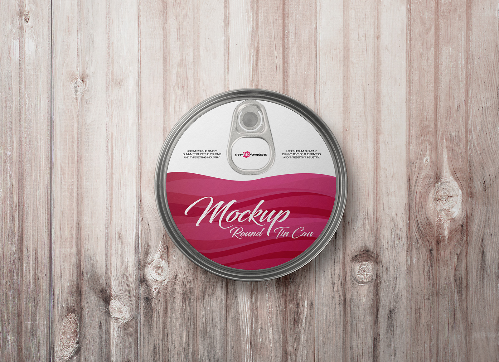 Download Free Food Preserve Tin Can Mockup Psd Good Mockups