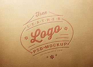 Free-Leather-Logo-Mockup-PSD