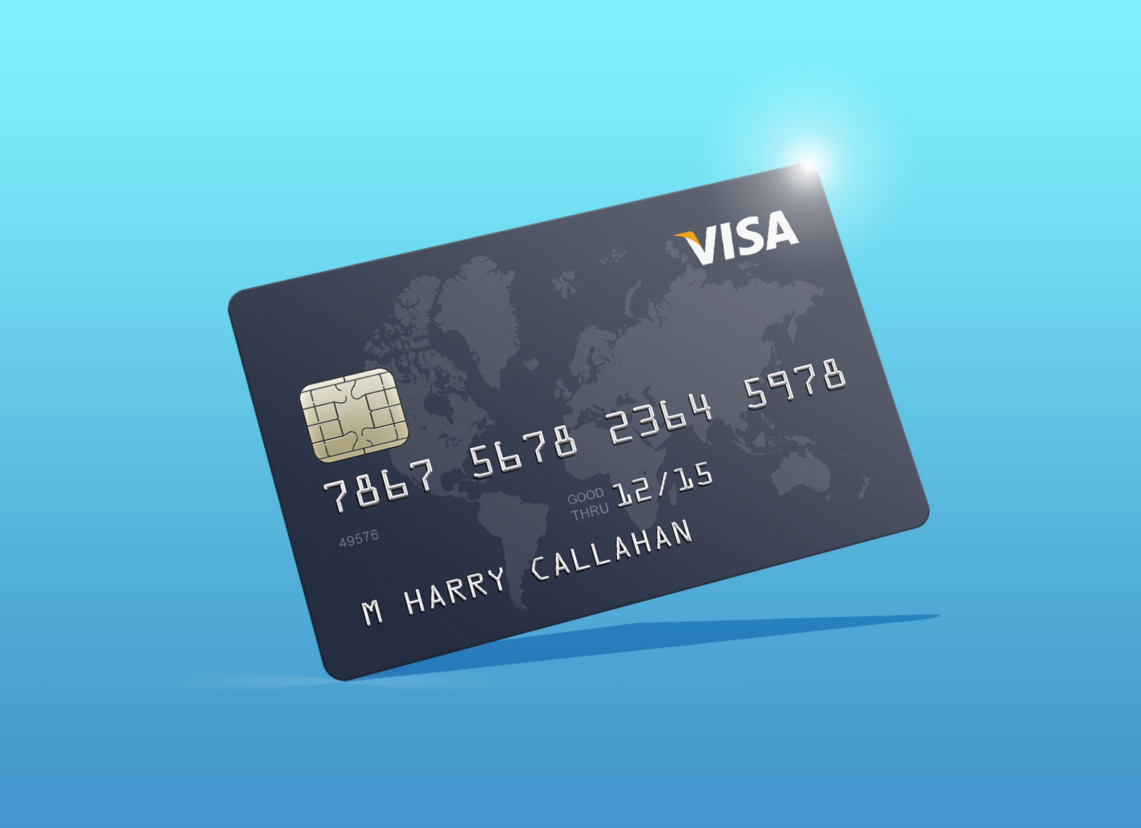 Download Free Photorealistic Credit Card Mockup PSD - Good Mockups