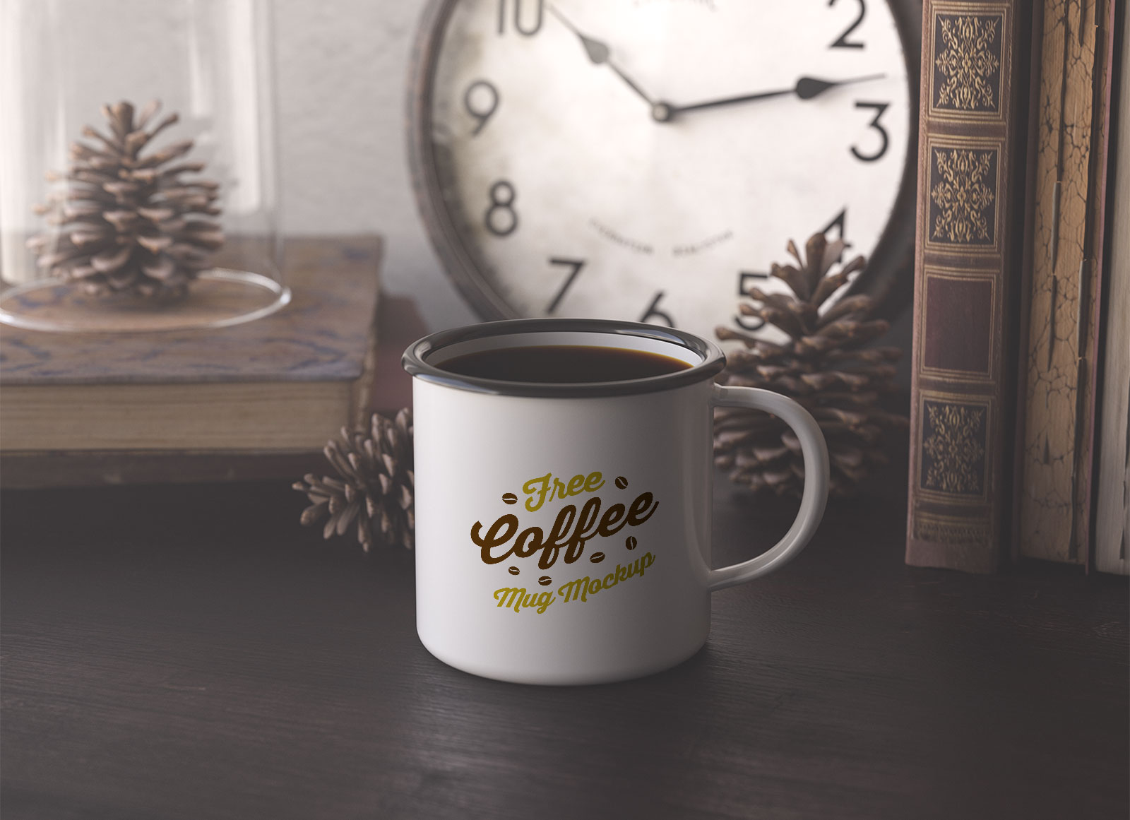 Free Realistic Coffee Cup Mockup PSD - Good Mockups