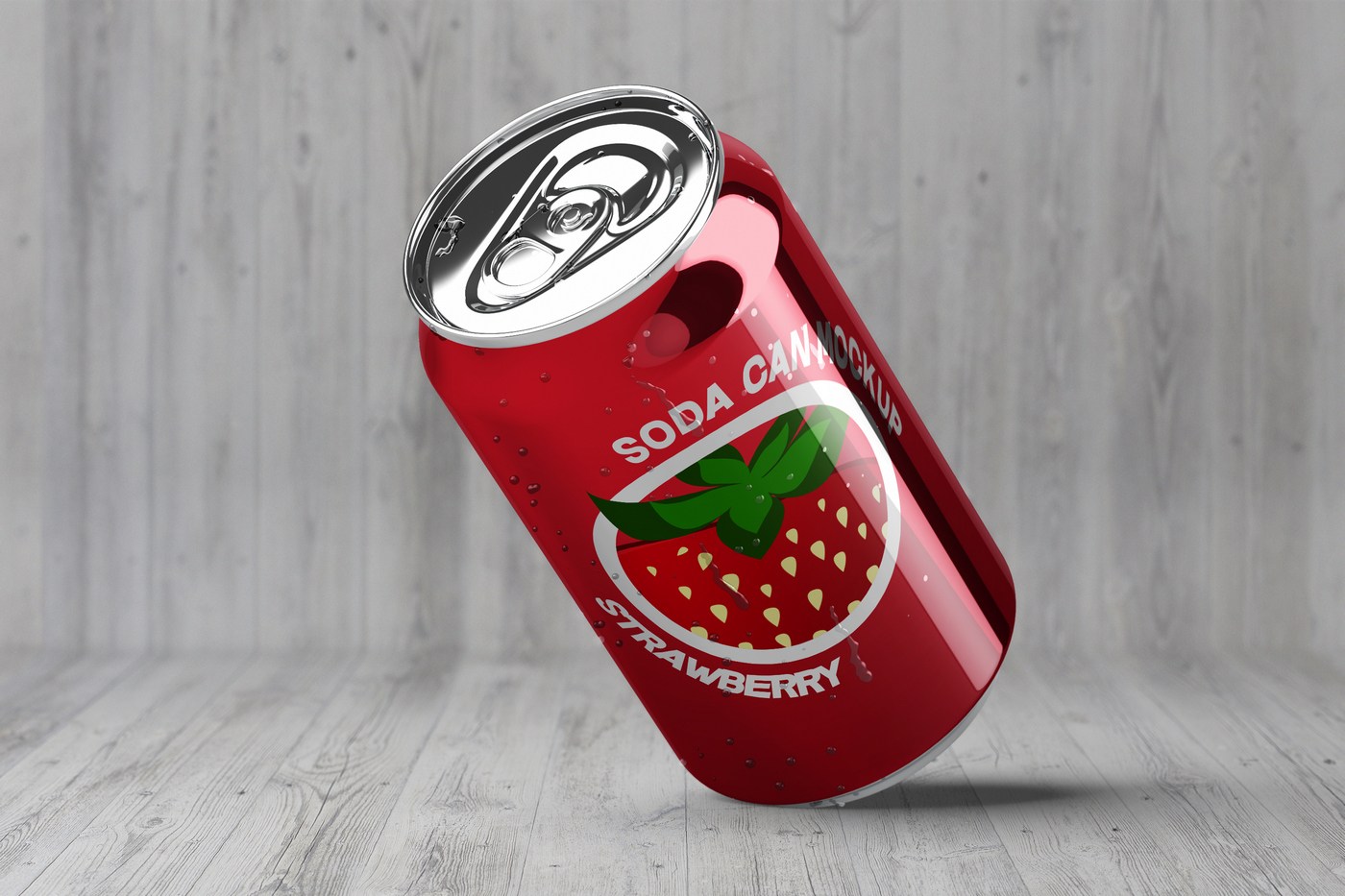 Download Free Soda Tin Can Mockup PSD - Good Mockups