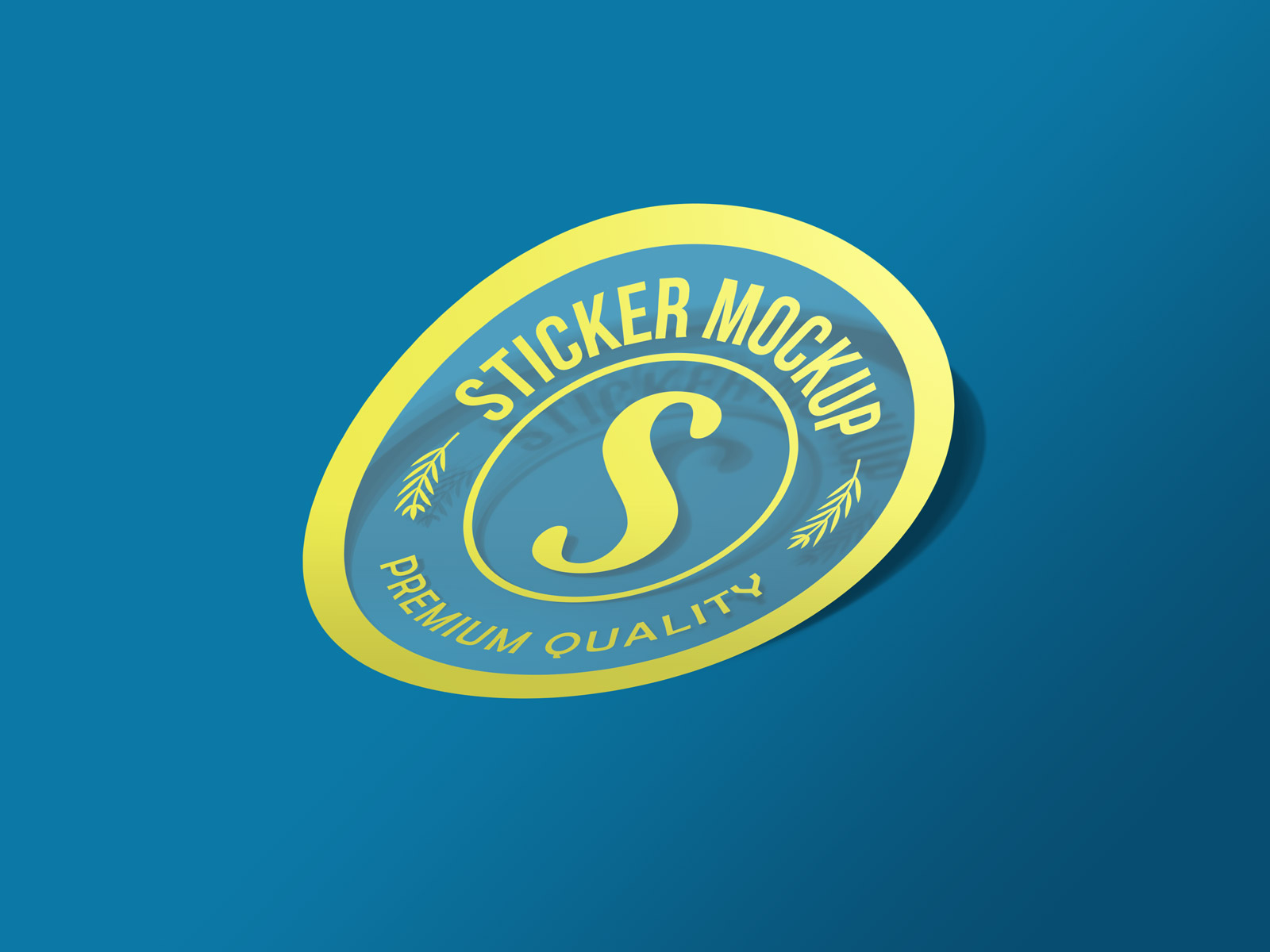 Download Free Photorealistic Transparent Sticker Mockup Psd Good Mockups