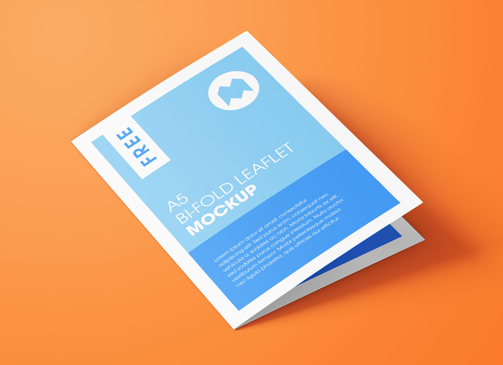 Download Free A5 Bi-Fold Brochure / Leaflet / Pamphlet Mockup PSD ...