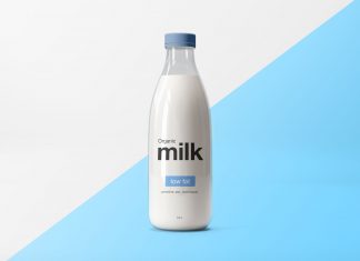 Free-Glass-Milk-Bottle-Mockup-PSD-File