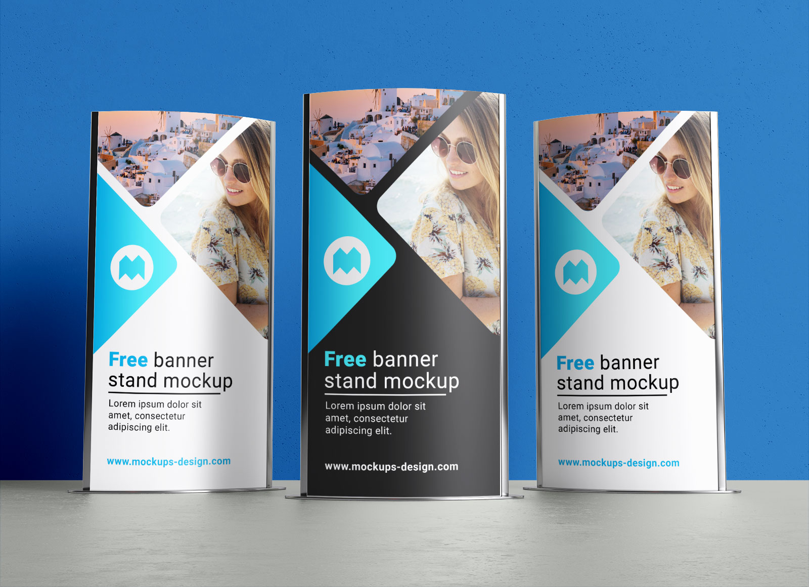 Download Free Indoor Outdoor Poster Display Stand Mockup Psd Set Good Mockups