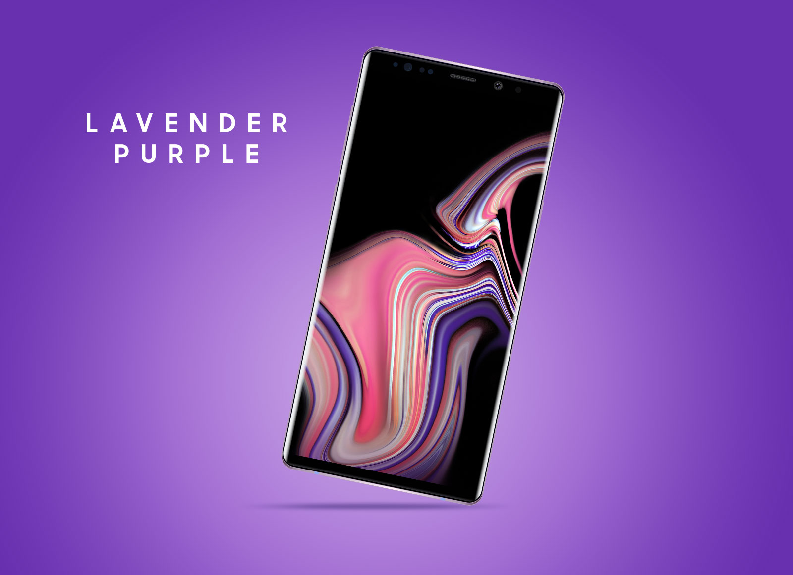 Free-Samsung-Galaxy-Note-9-Mockup-PSD-Lavender-Purple-Color