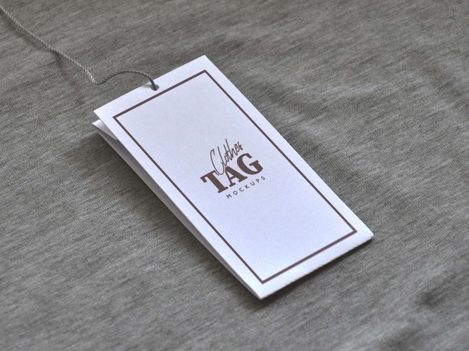 Download Free Premium Cloth Label Hang Tag Mockup PSD Set - Good ... PSD Mockup Templates