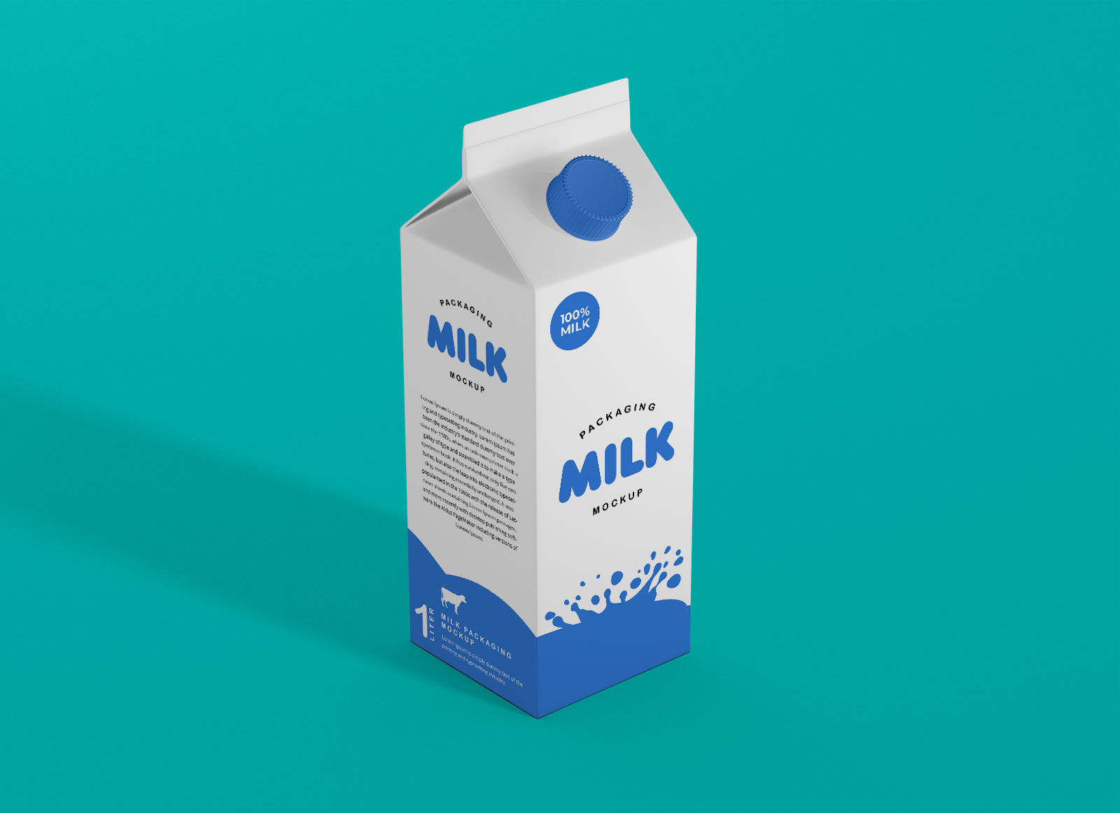 Download Free Milk Carton Box Packaging Mockup Psd Good Mockups