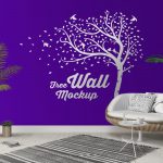 Free-Wall-Mockup-PSD-For-Decals,-Stickers-&-Murals-2