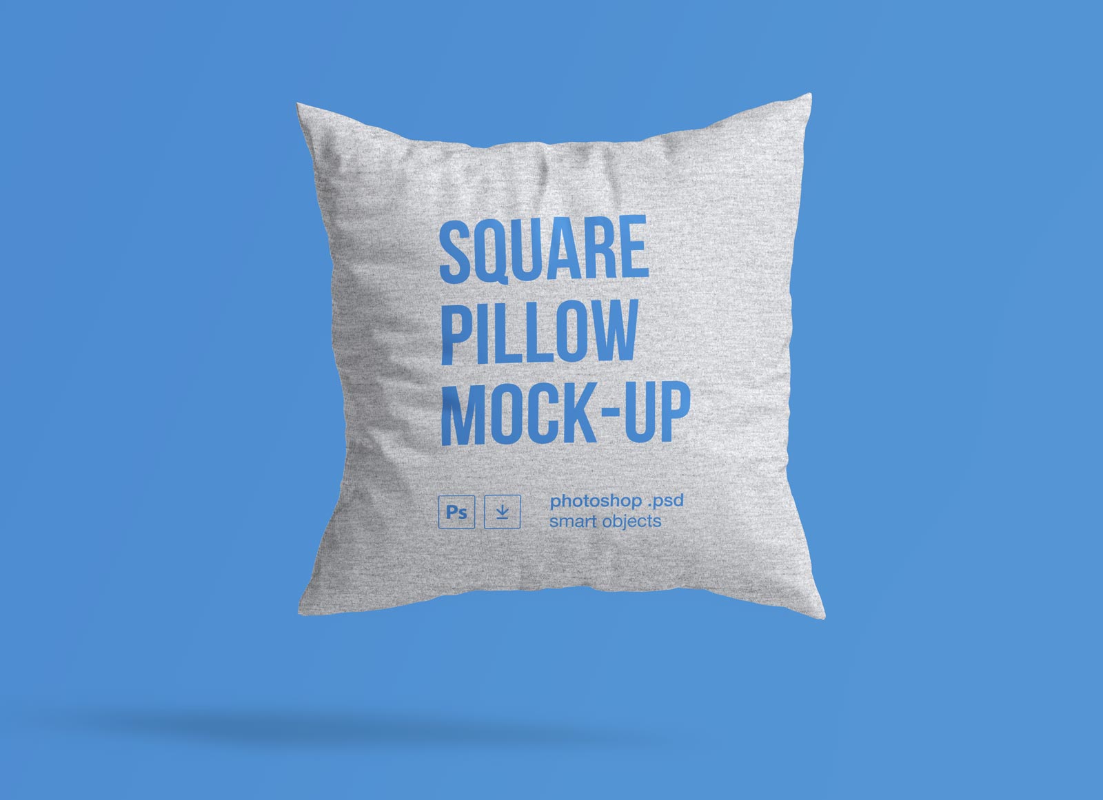 Download Free Floating Square Pillow Mockup Psd Good Mockups