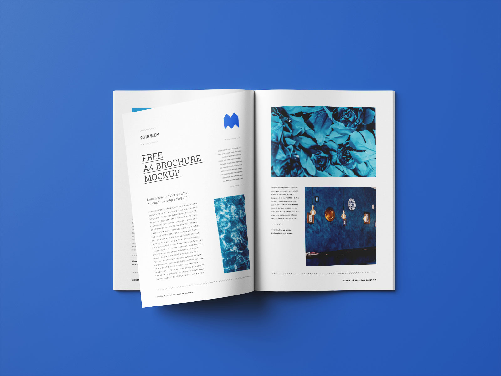 Mockup Psd Magazine - IMAGESEE