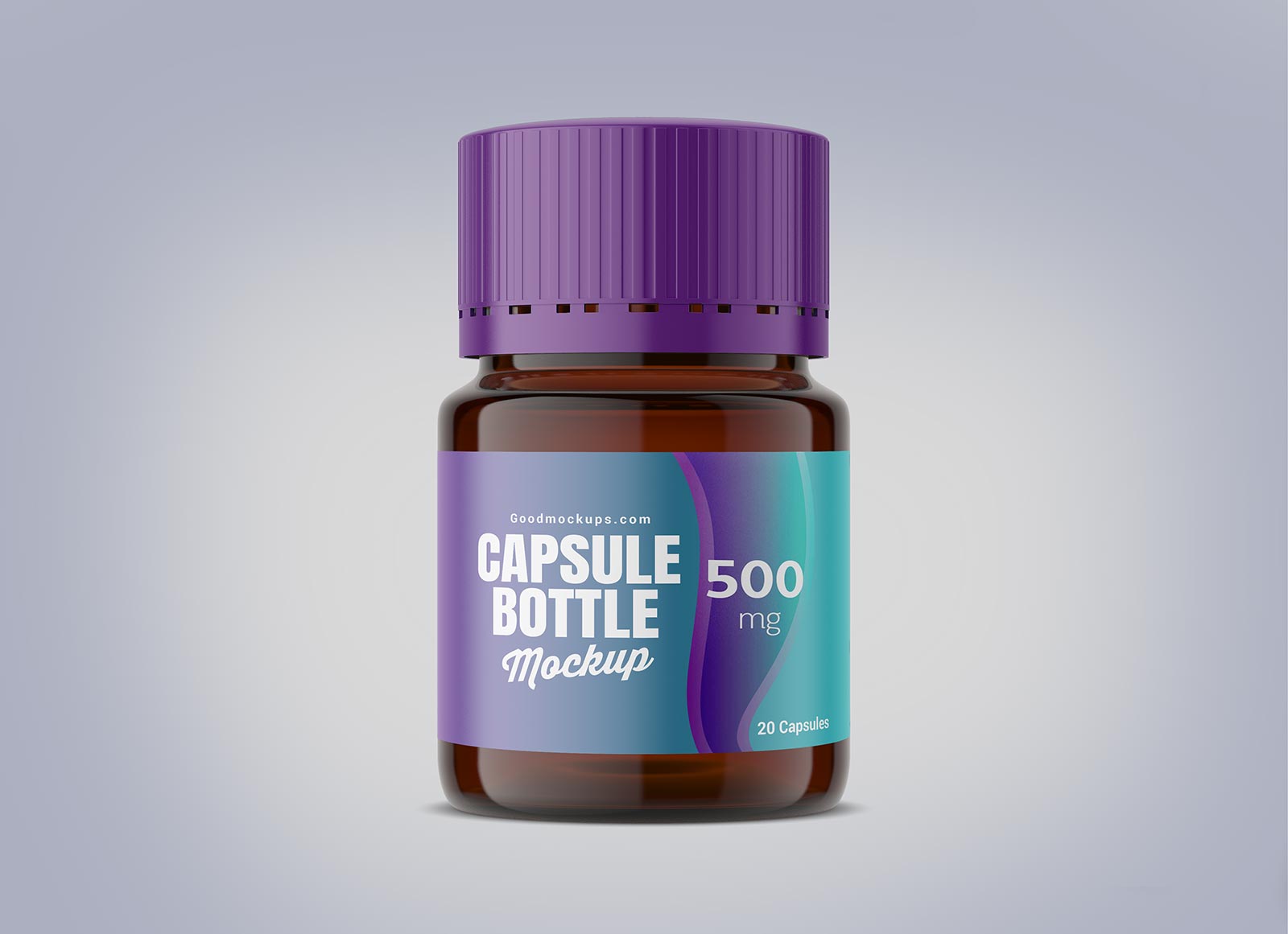 Free Medicine Tablet / Capsule Bottle Mockup PSD - Good ...