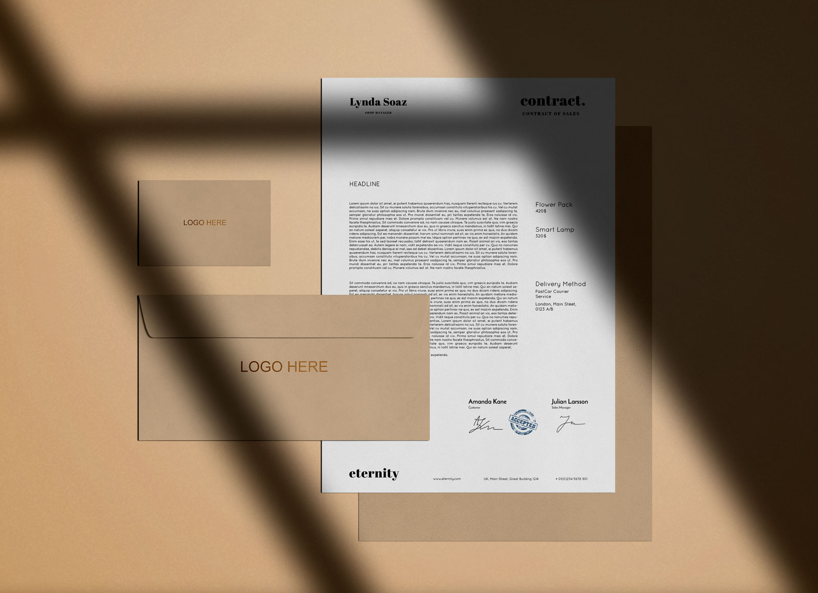 Free-Simple-Stationery-with-Shadow-Mockup-PSD-2
