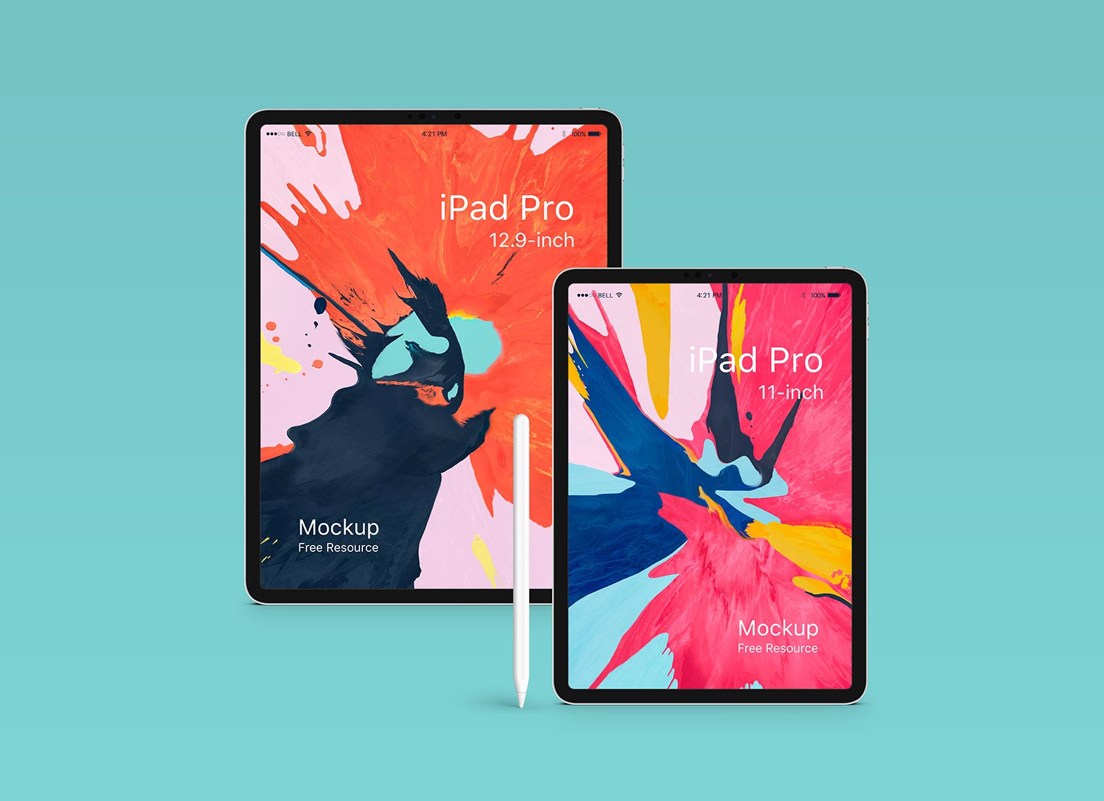 Herşey gönlünce olsun Tahmini büyüme  Free 11 & 12.9 Inches iPad Pro 2018 Mockup PSD - Good Mockups