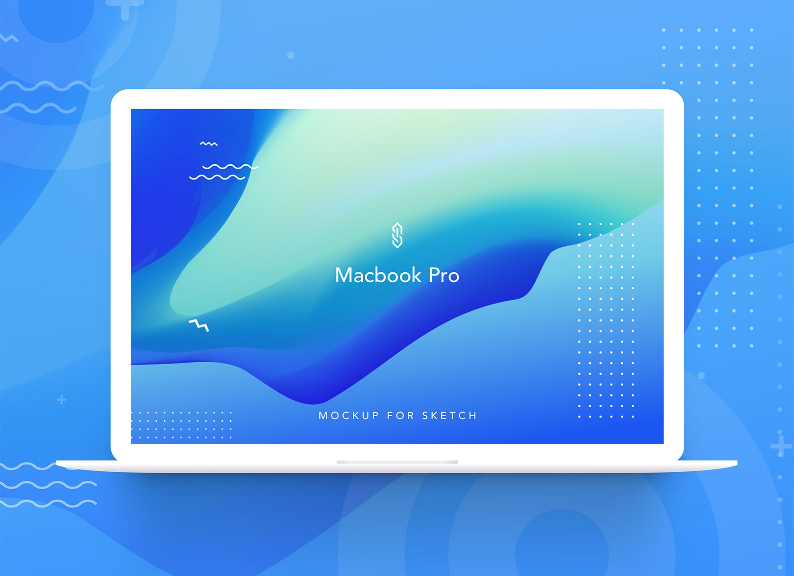Macbook Pro Mockup PSD Sketch