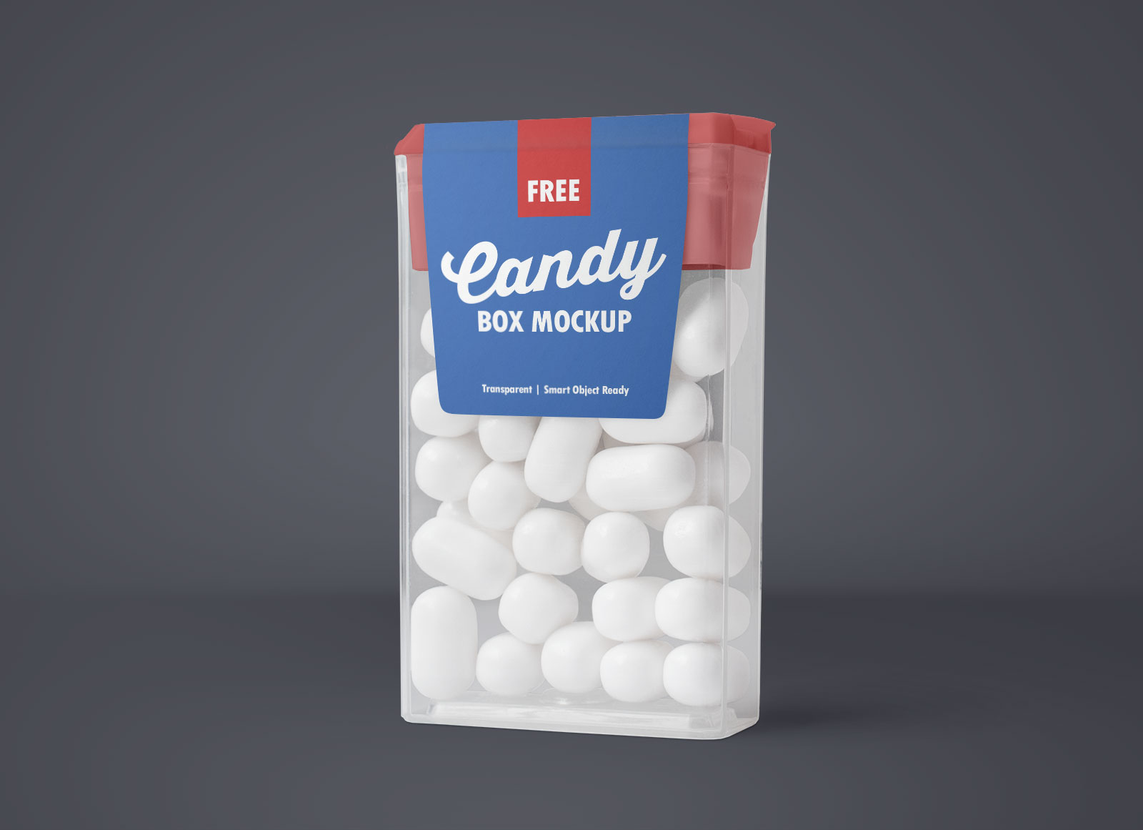 Free Clear Plastic Candy Box Packaging Mockup Psd Good Mockups