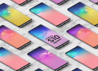 Free-Isometric-Samsung-Galaxy-S10-Mockup-PSD-For-Apps-Display