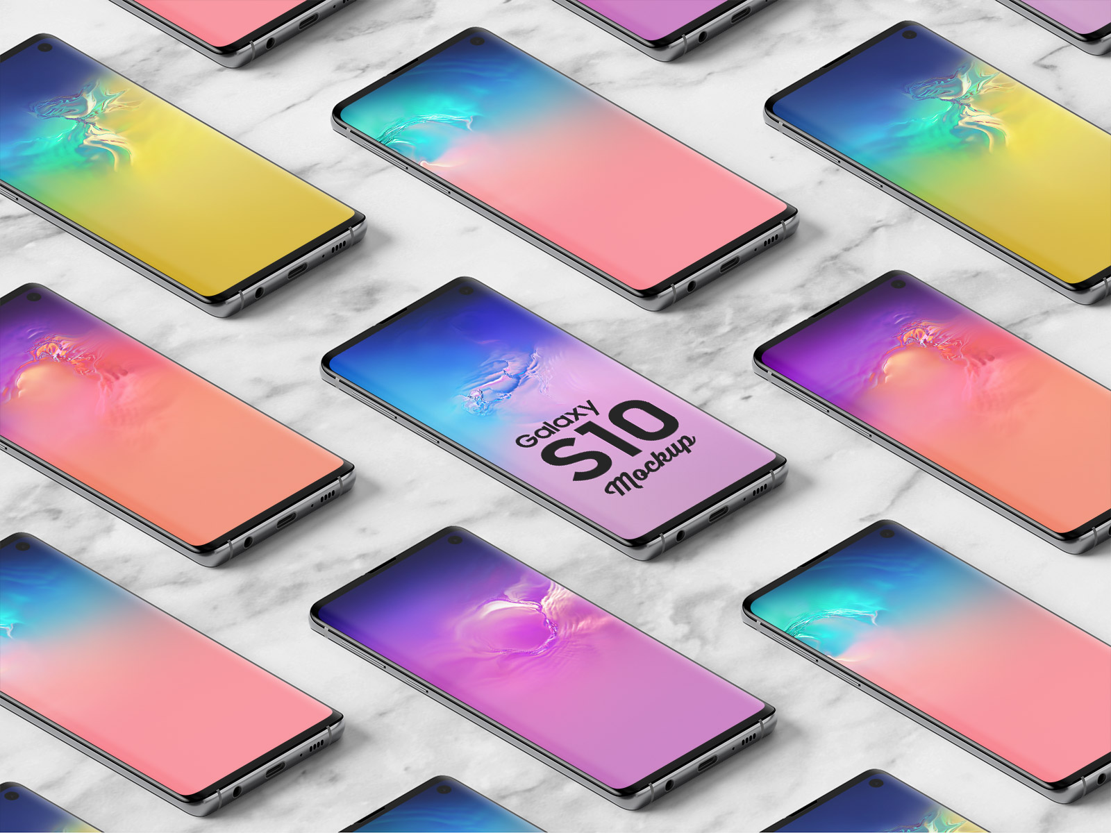 Free-Isometric-Samsung-Galaxy-S10-Mockup-PSD-For-Apps-Display