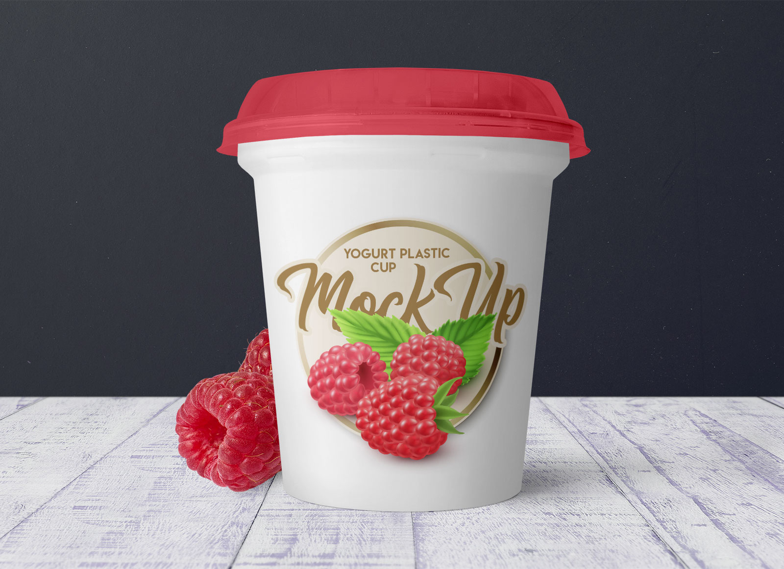 Free Yogurt / Cup Ice Cream Packaging Mockup PSD - Good Mockups