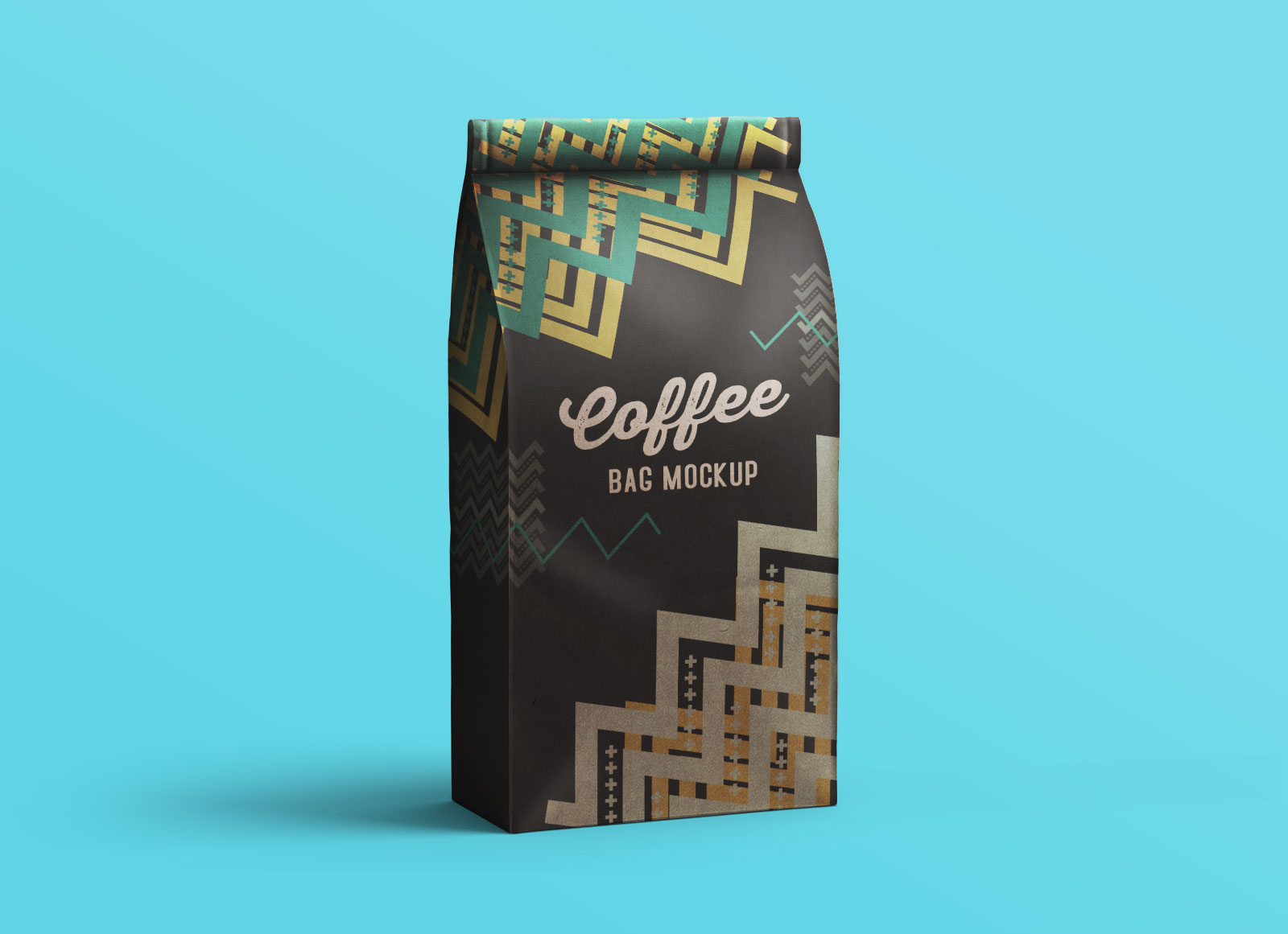 Free Coffee Bag Packaging Mockup PSD Set - Good Mockups