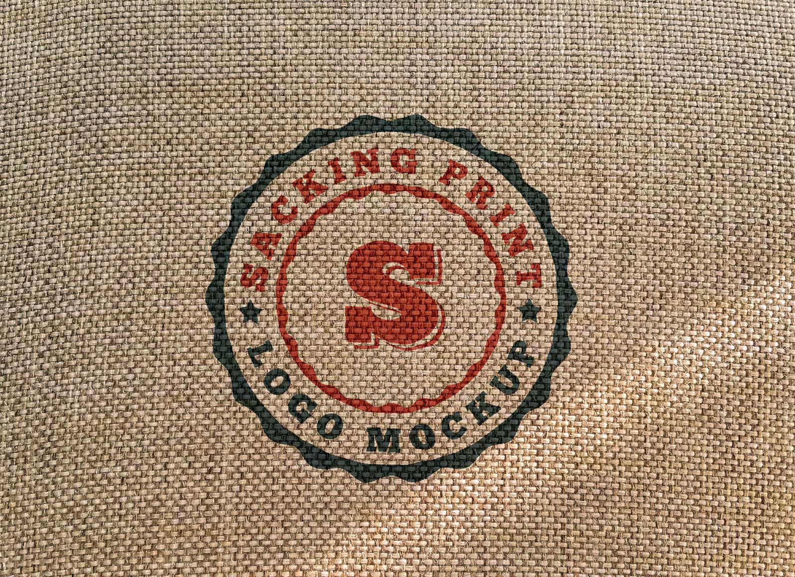 Free-Jute-Sack-Cloth-Fabric-Logo-Mockup-PSD
