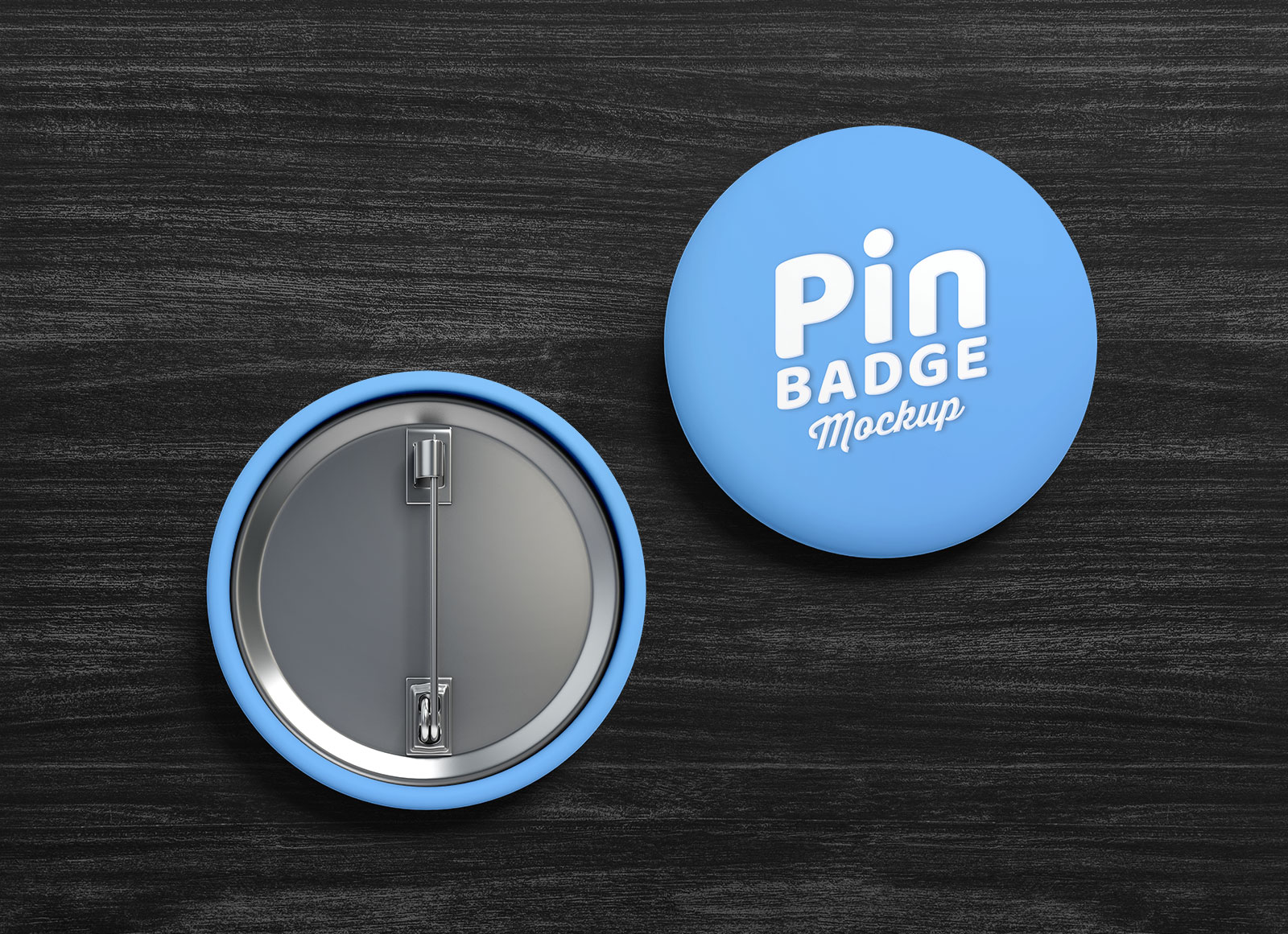 Free Pin Back Button Badge Mockup Set Good Mockups