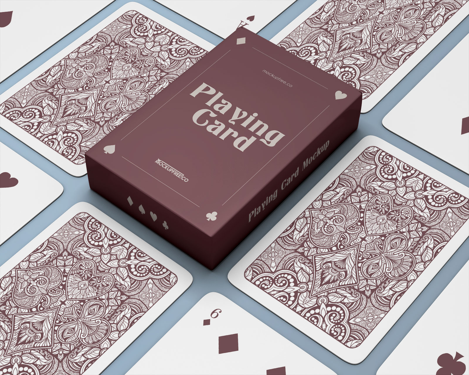 Free Playing Cards Packaging Mockup PSD Set - Good Mockups