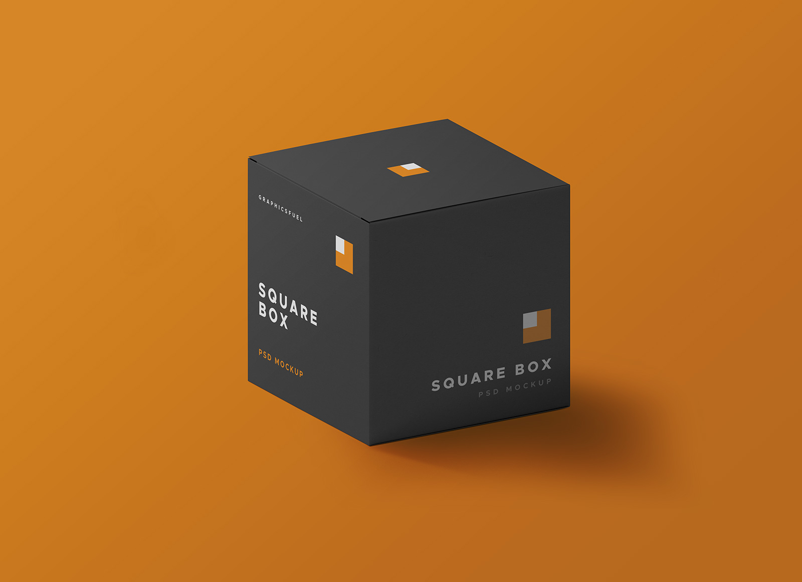 Free Cube Square Box Packaging Mockup PSD Set - Good Mockups