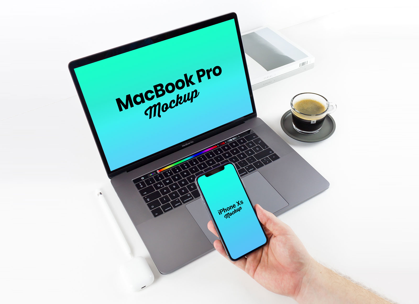 Free-iPhone-XS-&-MacBook-Pro-Mockup-PSD