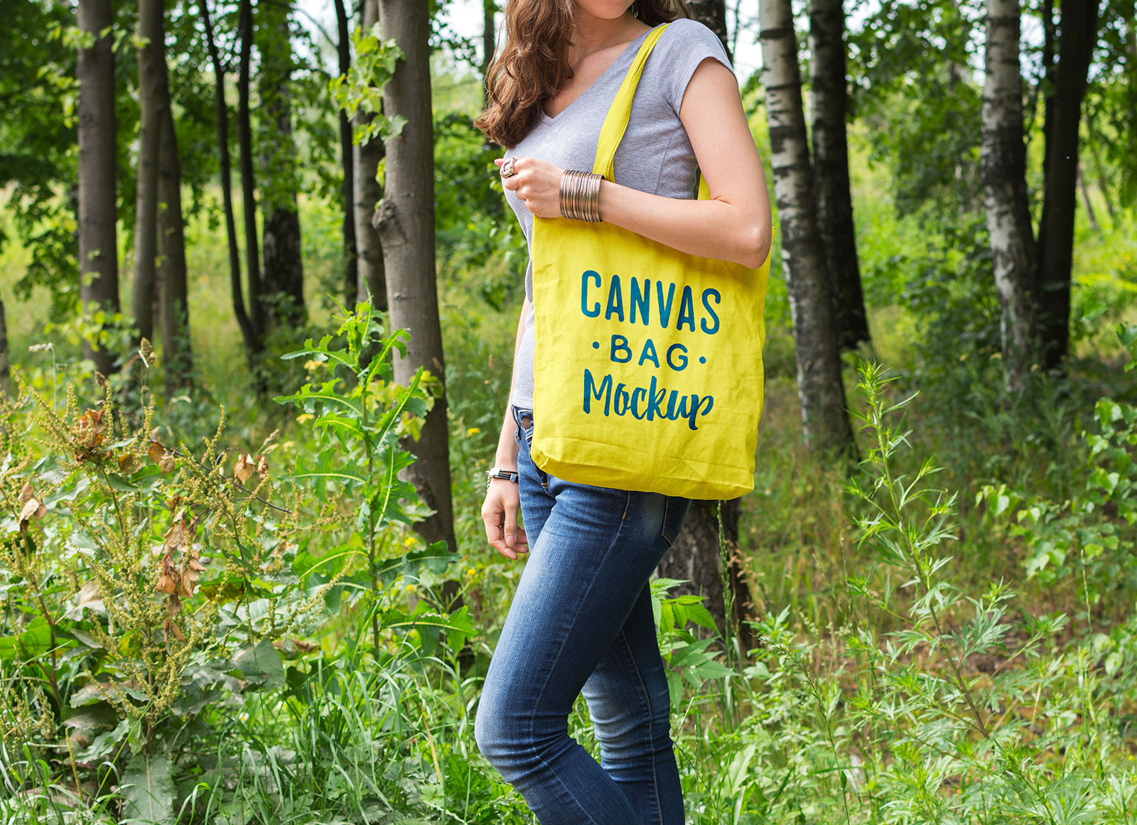 Download Free Canvas Shopping Bag Mockup PSD - Good Mockups