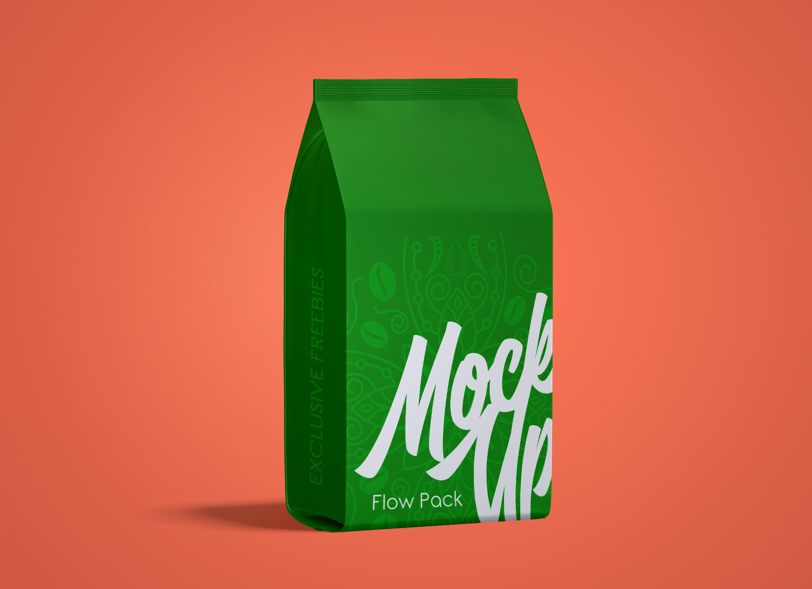 Download Free Flow Pack Pouch Packaging Mockup Psd Good Mockups PSD Mockup Templates