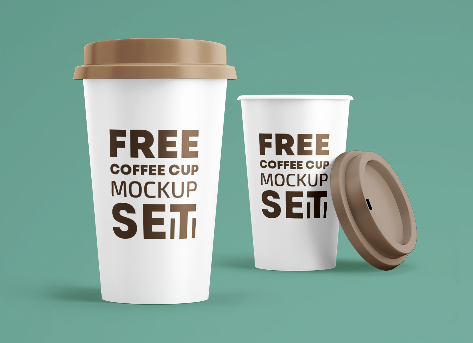 Free Coffee Cup Mockup PSD Set - Good Mockups