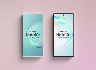 Free-Samsung-Galaxy-Note10+-Clay-Mockup-PSD