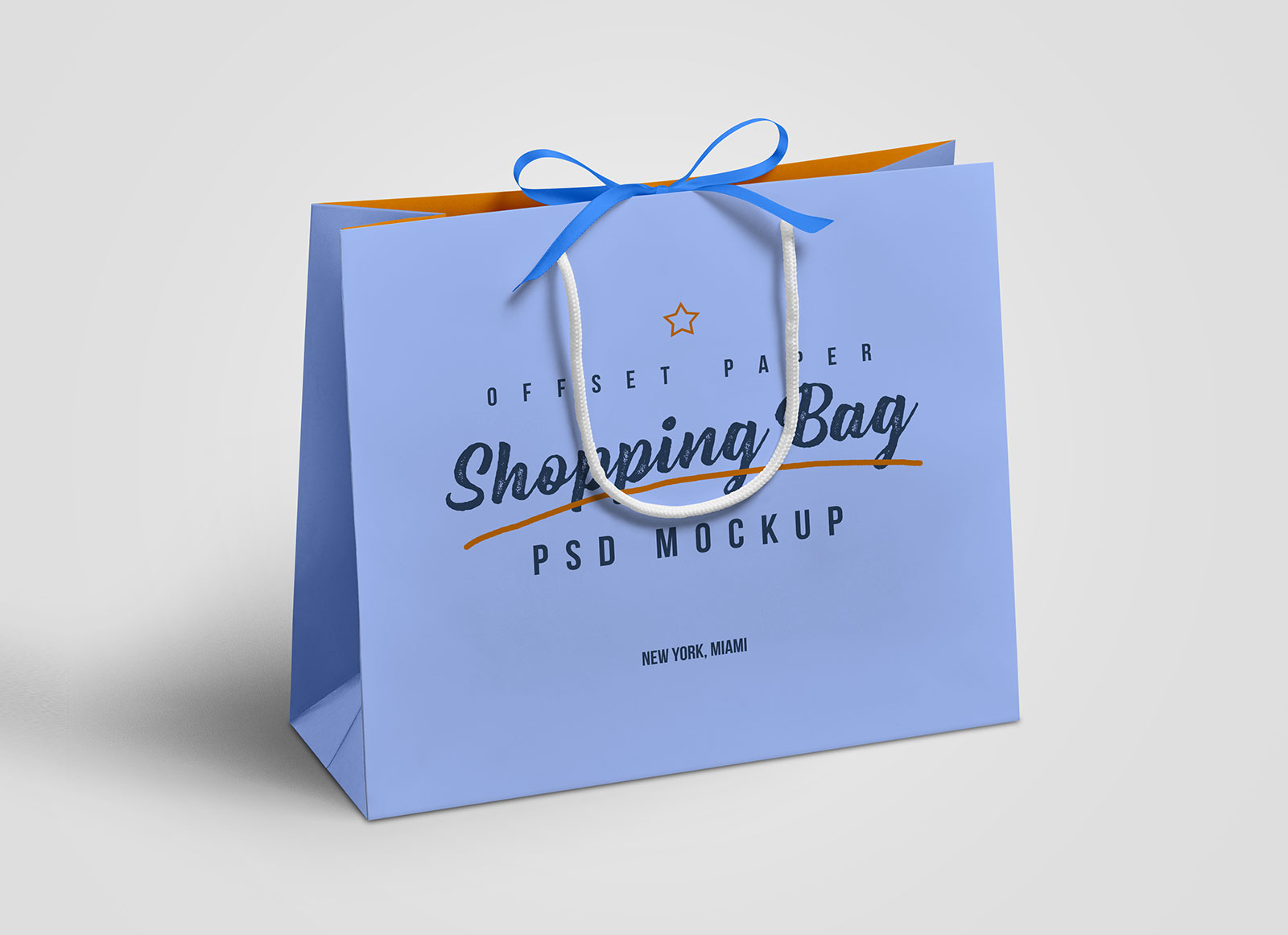 Download Free Grocery Paper Shopping Bag Mockup Psd Good Mockups Yellowimages Mockups