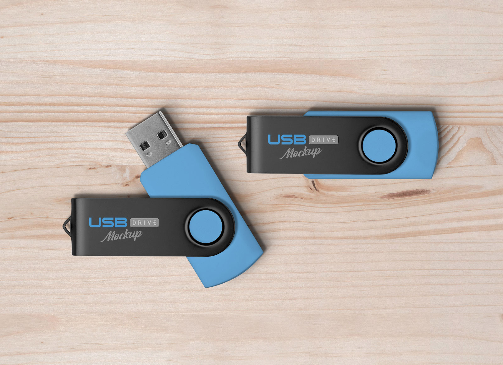 Sanctuary Huddle bekæmpe Free USB Memory Stick Flash Drive Mockup PSD - Good Mockups