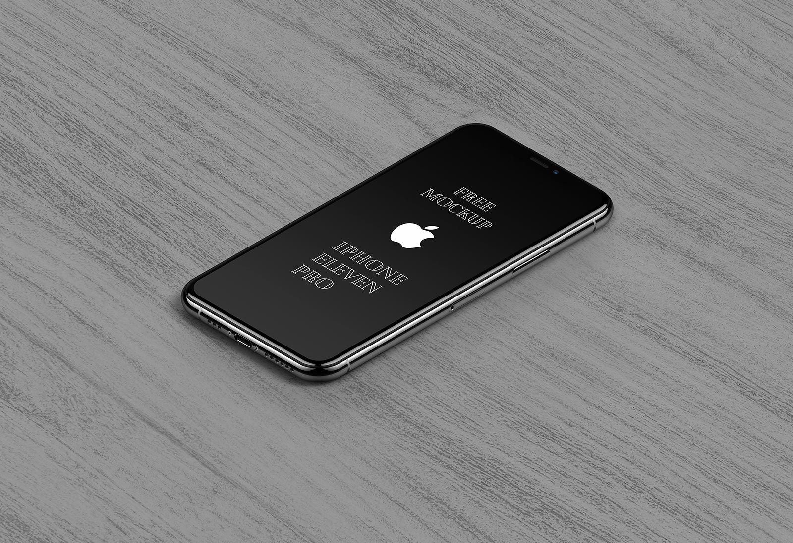 Free Ultra High Resolution iPhone 11 Pro Mockup PSD Set