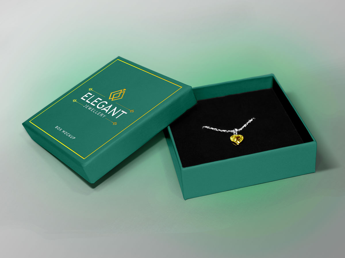 Free Small Jewellery Box Packaging Mockup PSD - Good Mockups