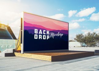 Free-Outdoor-Stage-Backdrop-Mockup-PSD-File