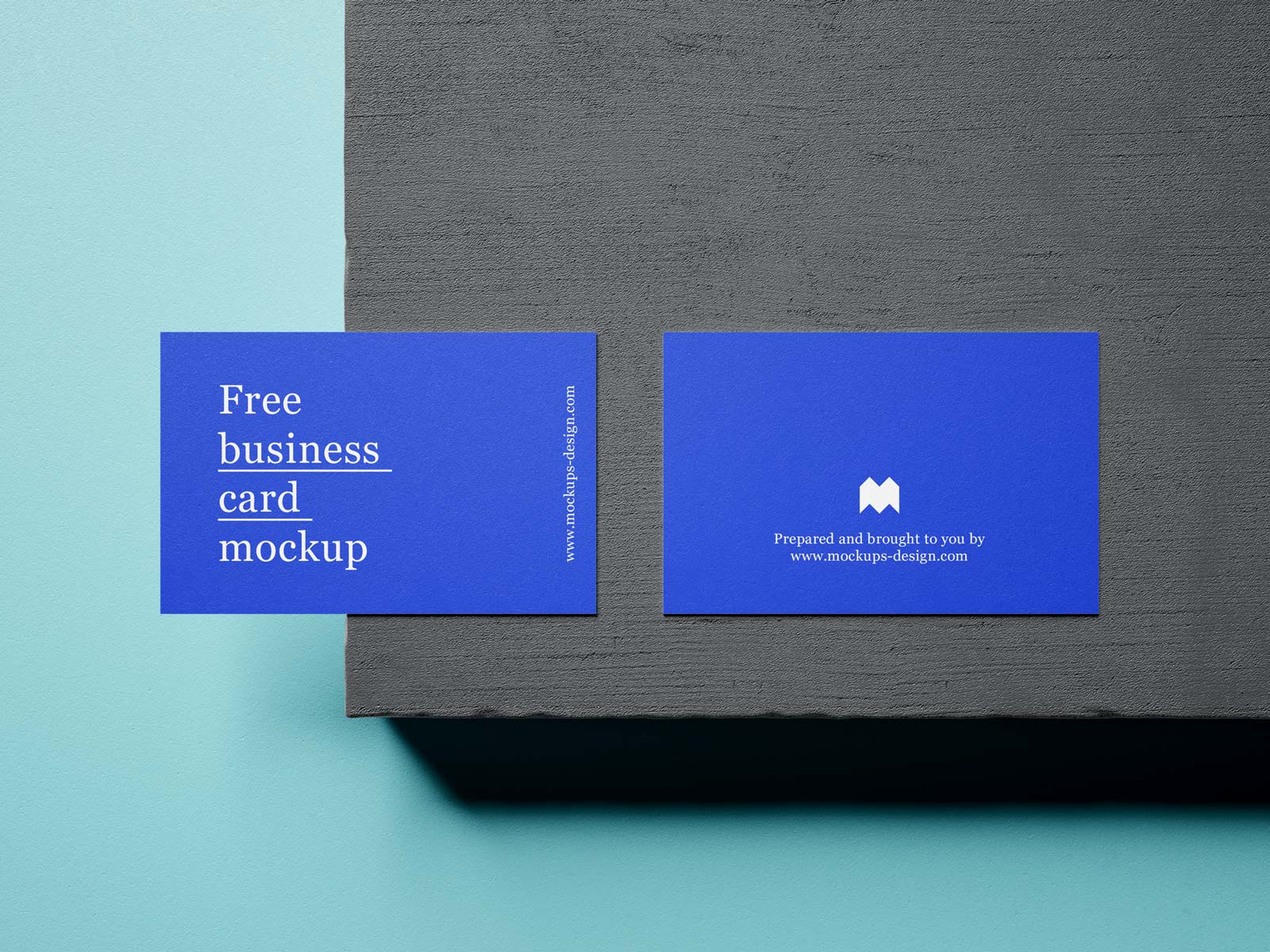 Free Business Card Mockup PSD Set (1)